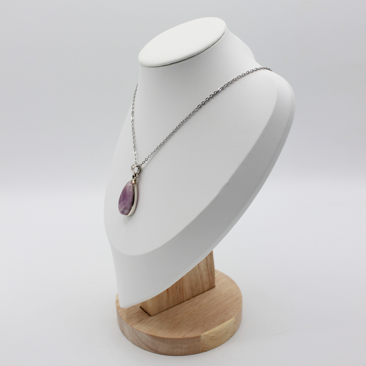 Pendentif Kunzite – Argent 925 (8 g)