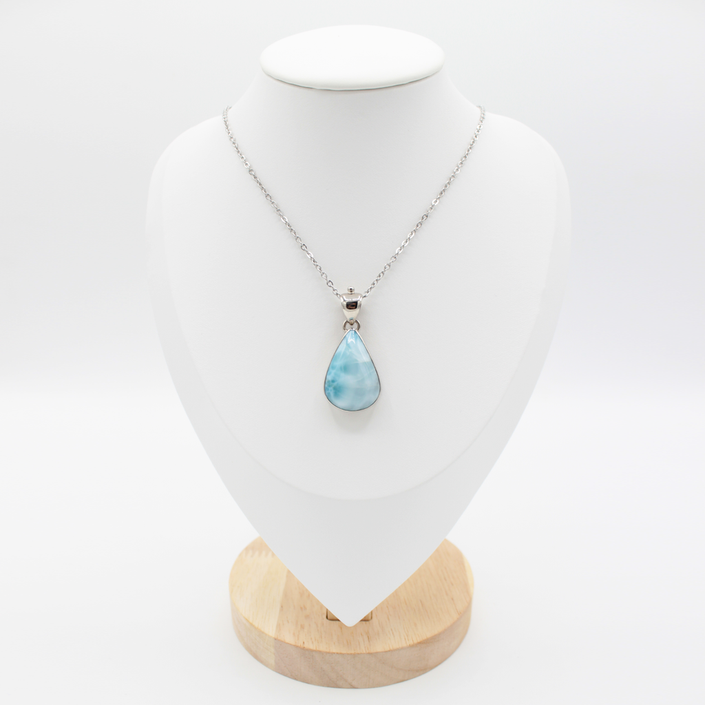 Pendentif Larimar – Argent 925 (8 g)
