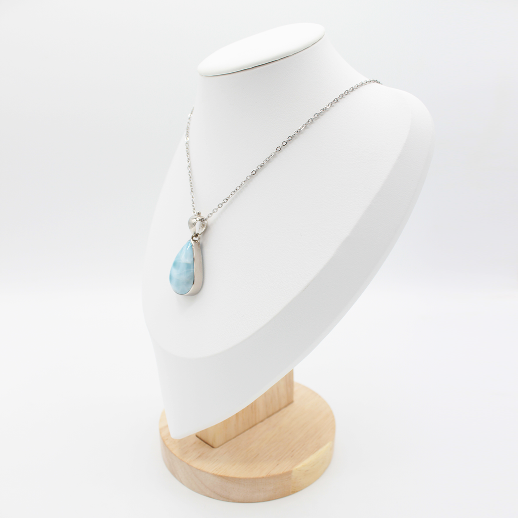 Pendentif Larimar – Argent 925 (8 g)