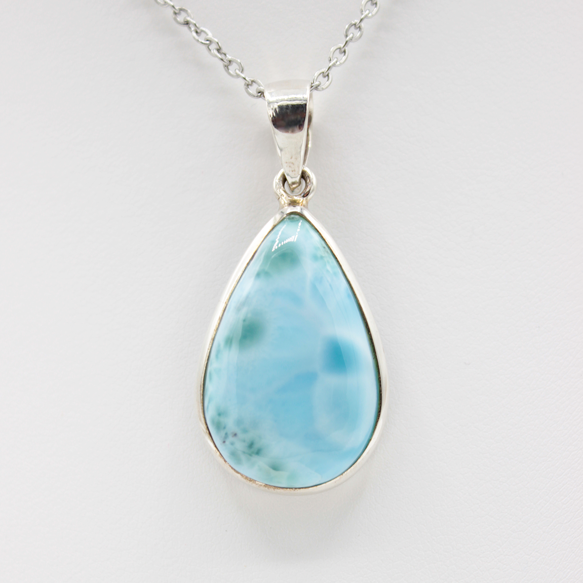 Pendentif Larimar – Argent 925 (10 g)