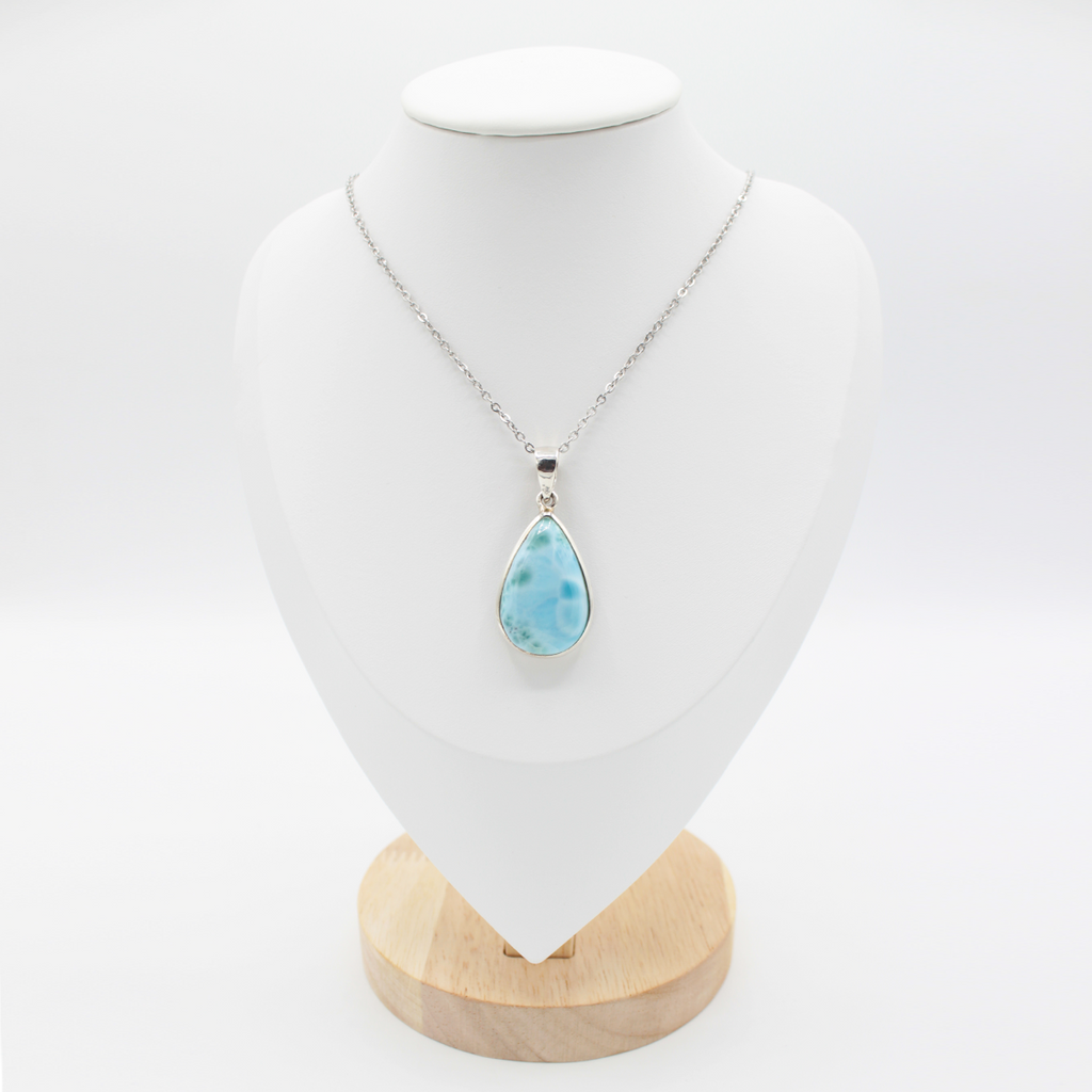 Pendentif Larimar – Argent 925 (10 g)