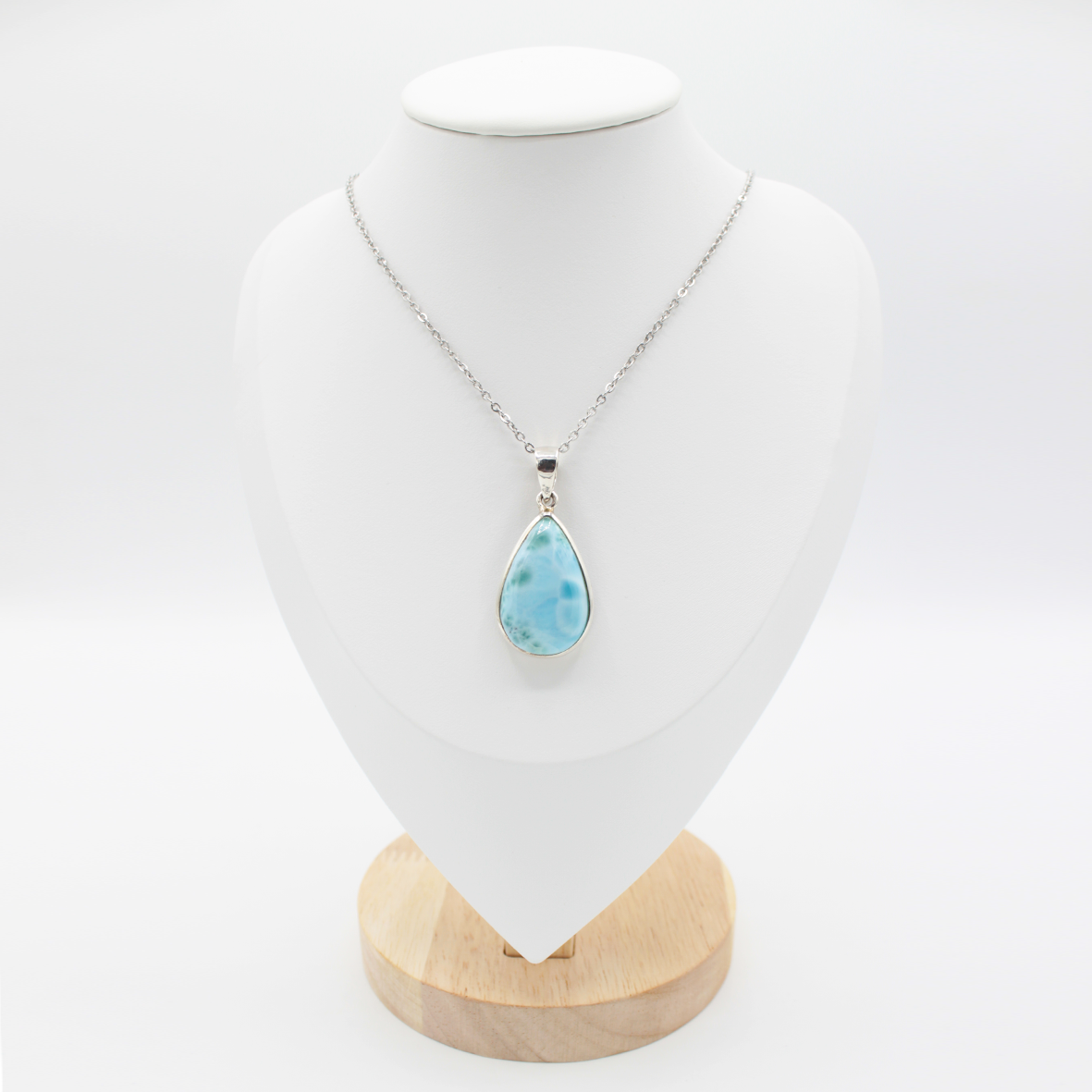 Pendentif Larimar – Argent 925 (10 g)