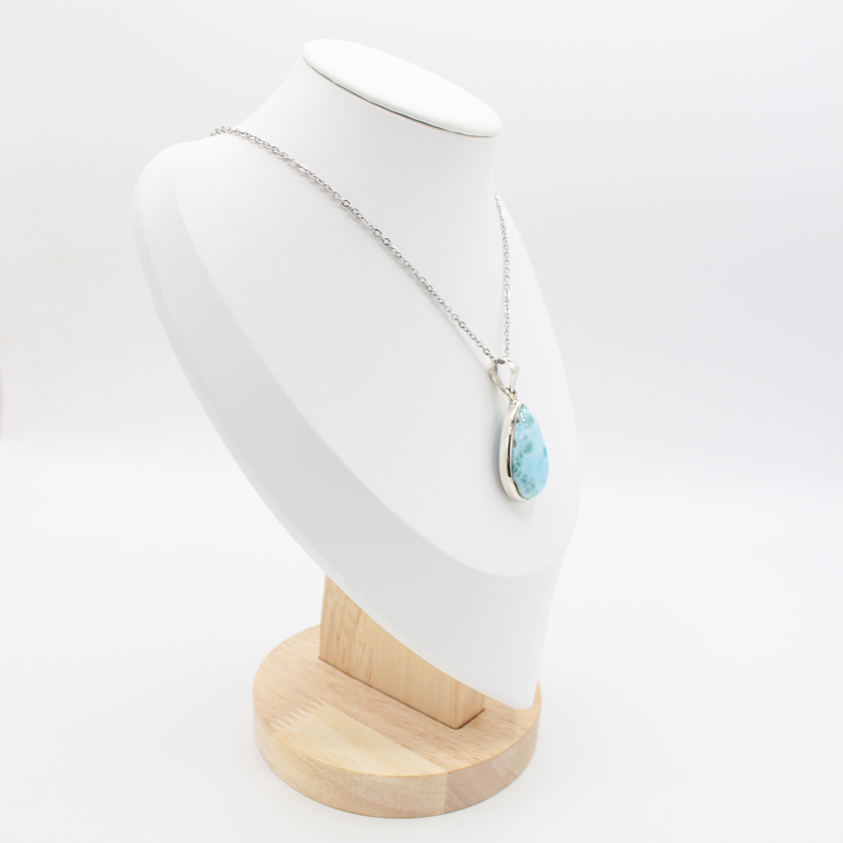 Pendentif Larimar – Argent 925 (10 g)