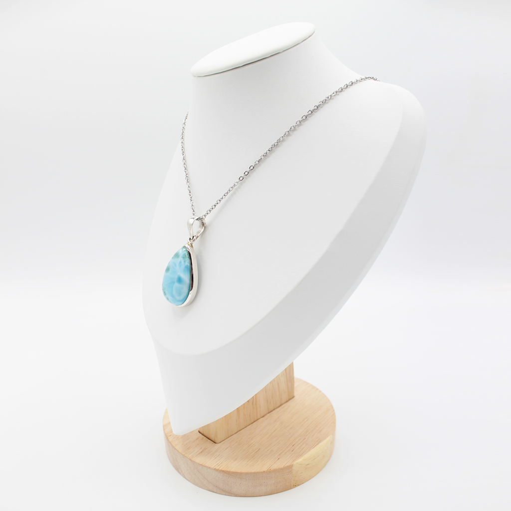 Pendentif Larimar – Argent 925 (10 g)