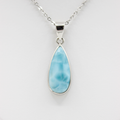Pendentif Larimar – Argent 925 (6 g)