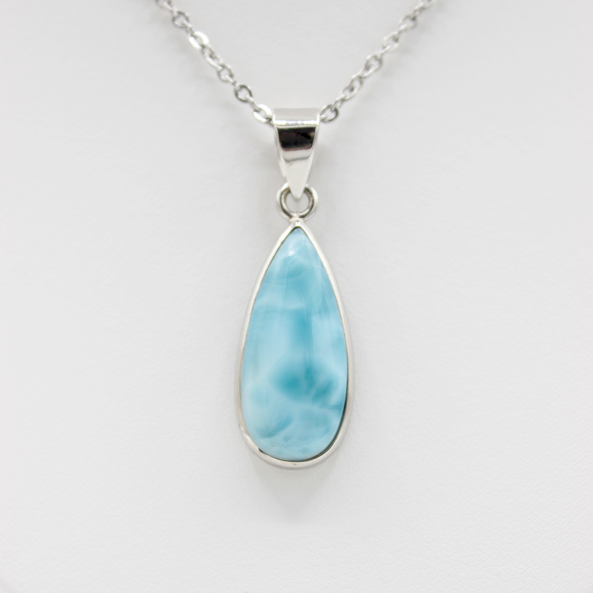 Pendentif Larimar – Argent 925 (6 g)
