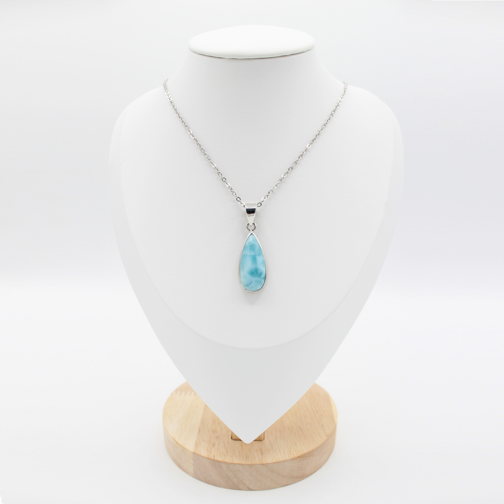 Pendentif Larimar – Argent 925 (6 g)