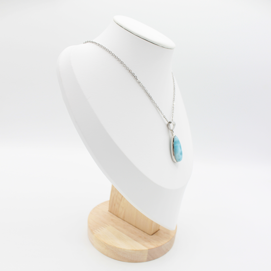 Pendentif Larimar – Argent 925 (6 g)
