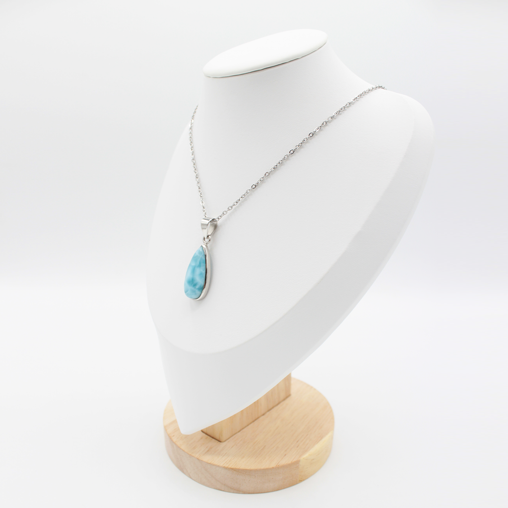 Pendentif Larimar – Argent 925 (6 g)