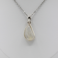 Pendentif Pierre de Lune (Labradorite Blanche) – Argent 925 (5 g)