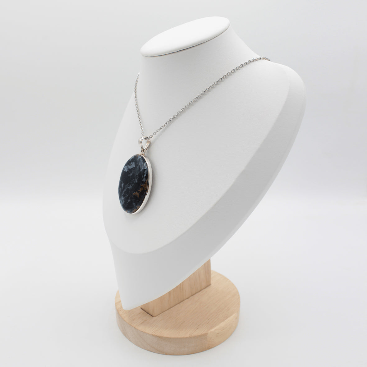 Pendentif Pietersite – Monture et Bélière en Argent 925 (12 g)