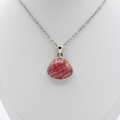 Pendentif Rhodochrosite – Monture et Bélière en Argent 925 (9 g)