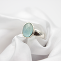 Bague Aigue-Marine – Argent 925 (Taille 59)