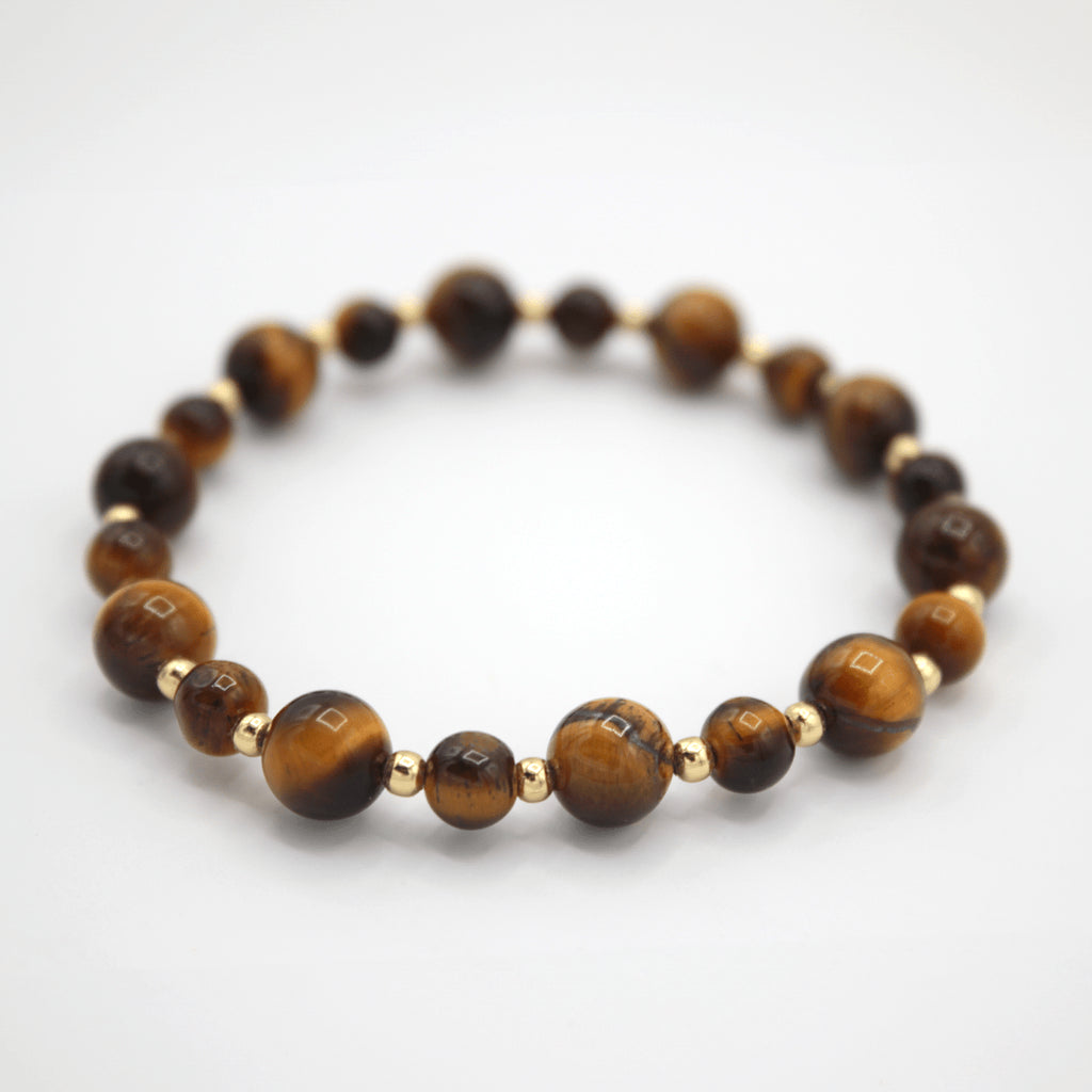 Bracelet “Instinct Solaire” – Œil de Tigre