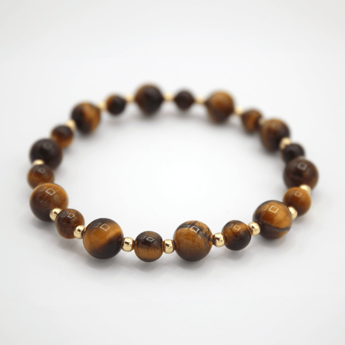 Bracelet “Instinct Solaire” – Œil de Tigre