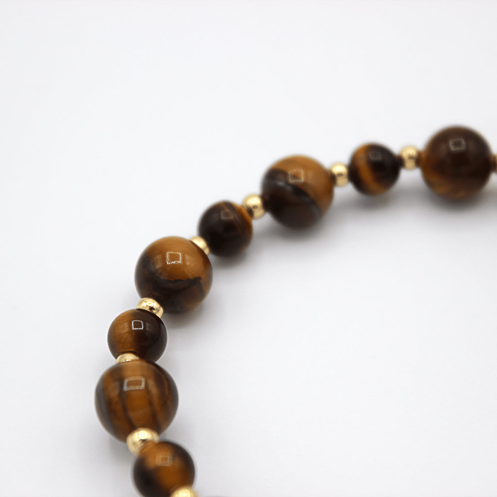 Bracelet “Instinct Solaire” – Œil de Tigre