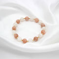 Bracelet - Éclat Cosmique – Pierre de Lune & Pierre de Soleil