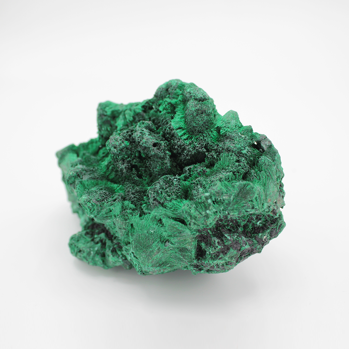 Malachite Brute Cristallisée – Pierre naturelle (533 g)