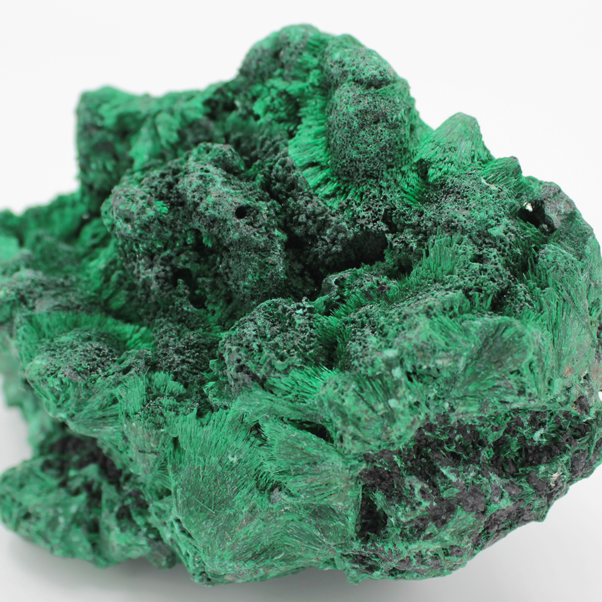 Malachite Brute Cristallisée – Pierre naturelle (533 g)