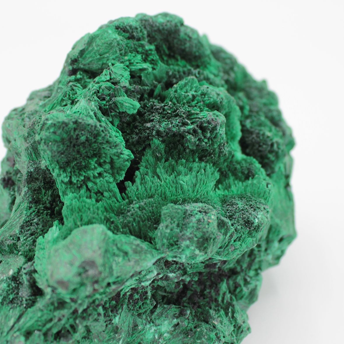 Malachite Brute Cristallisée – Pierre naturelle (533 g)