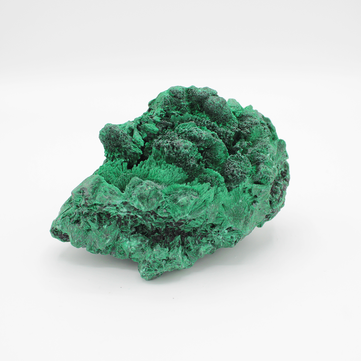 Malachite Brute Cristallisée – Pierre naturelle (533 g)