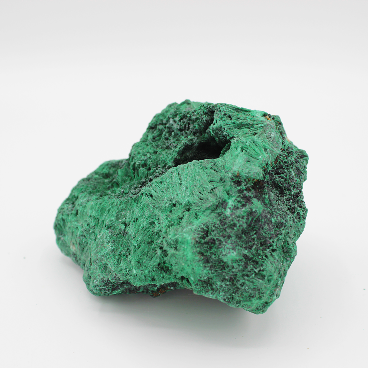 Malachite Cristallisée – Pierre naturelle (730 g)