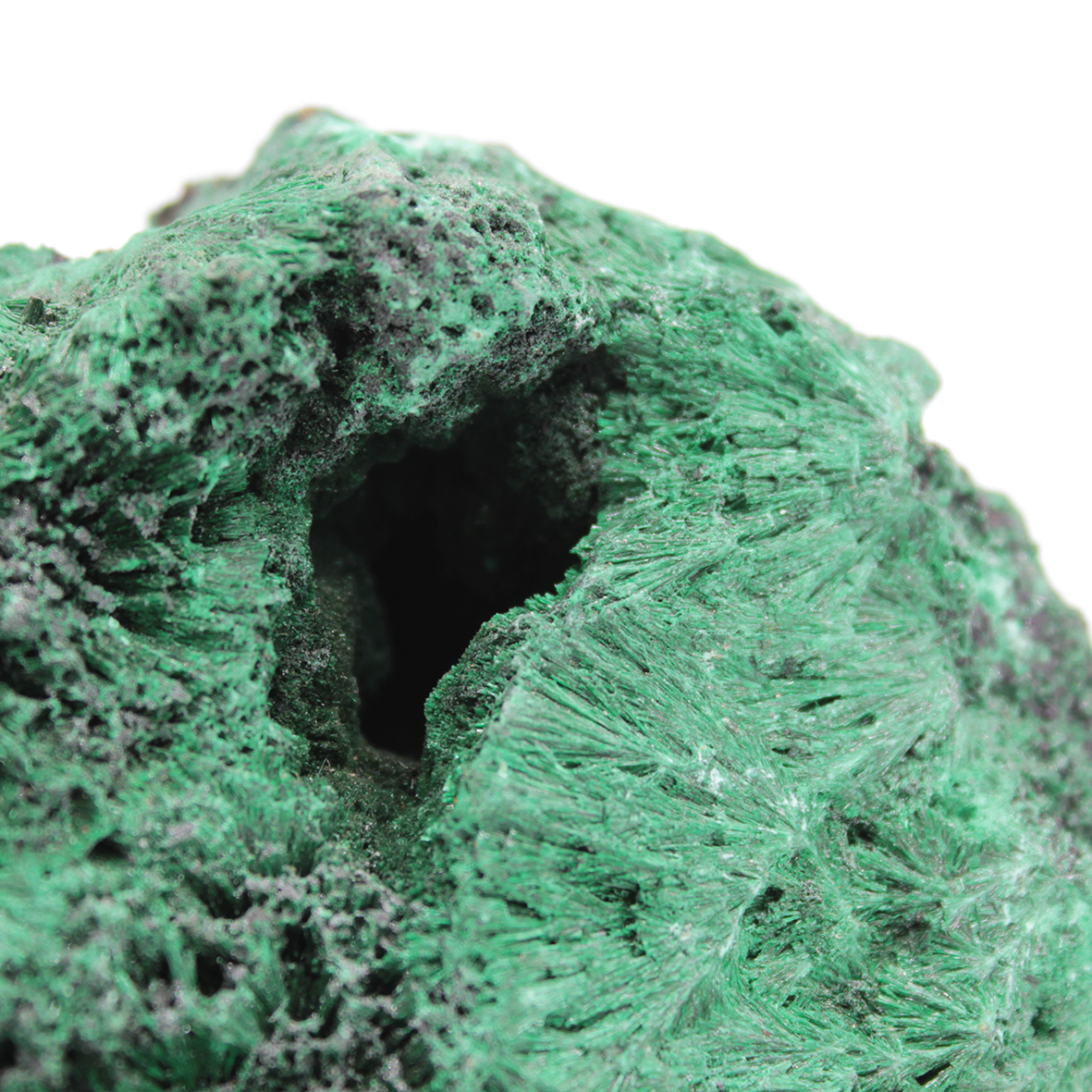 Malachite Cristallisée – Pierre naturelle (730 g)