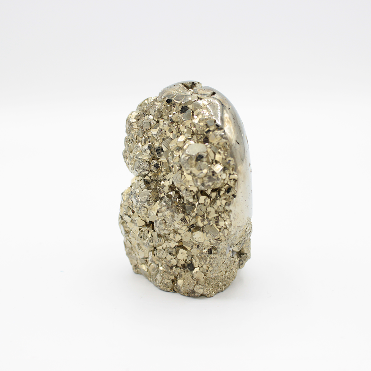Pyrite EXTRA Semi Polie – Origine Pérou (402 g)