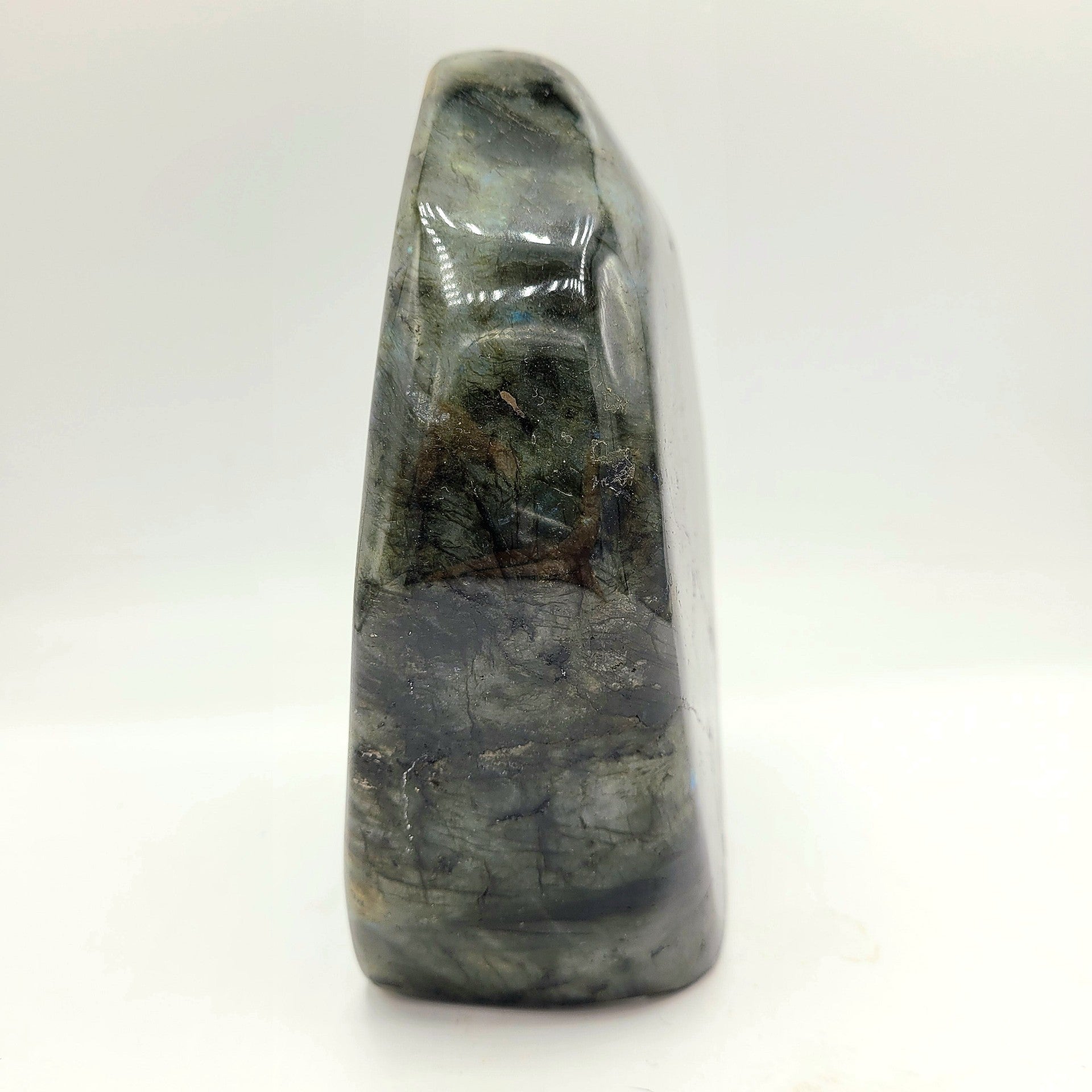 Labradorite Polie – Reflets bleu & cuivre (2,809 kg)
